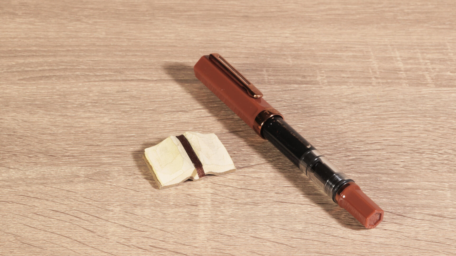 Open Book Fountain Pen Rest